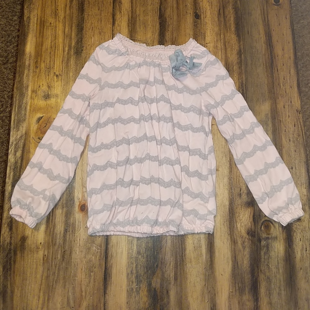 Girls long sleeve top size 5T